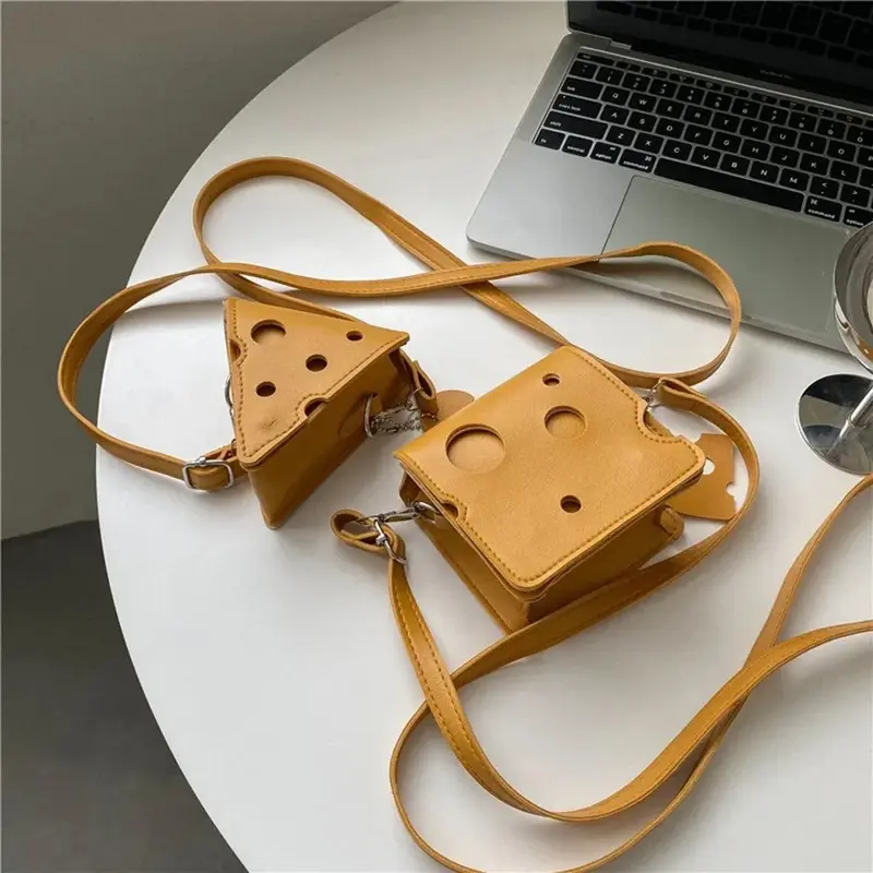 Cheesy Shoulder Bag (2 Designs)
