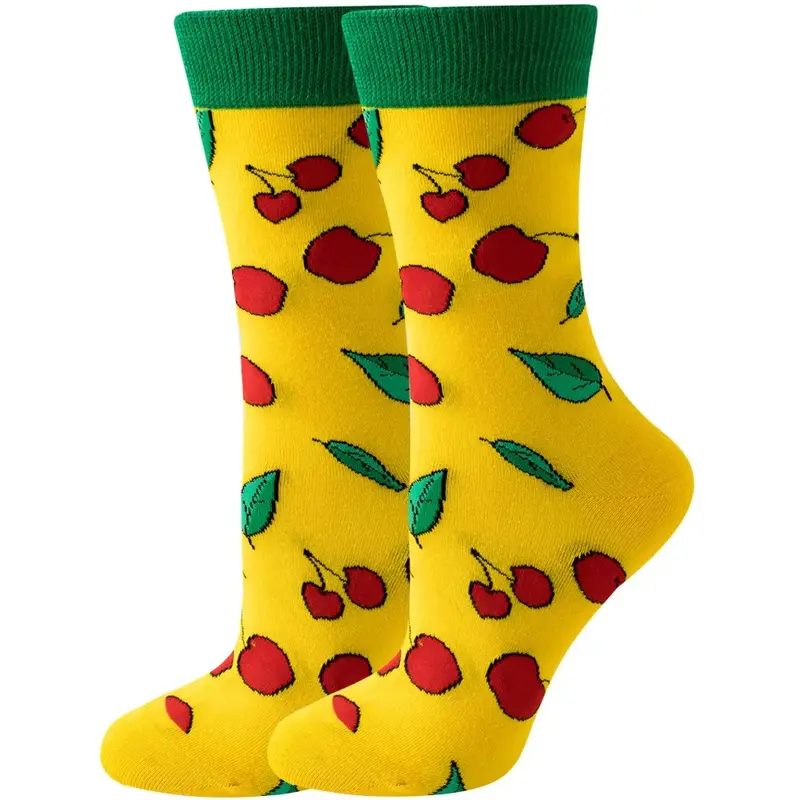 Cherry Crew Socks