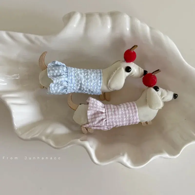 Cherry Dachshund Hair Clip