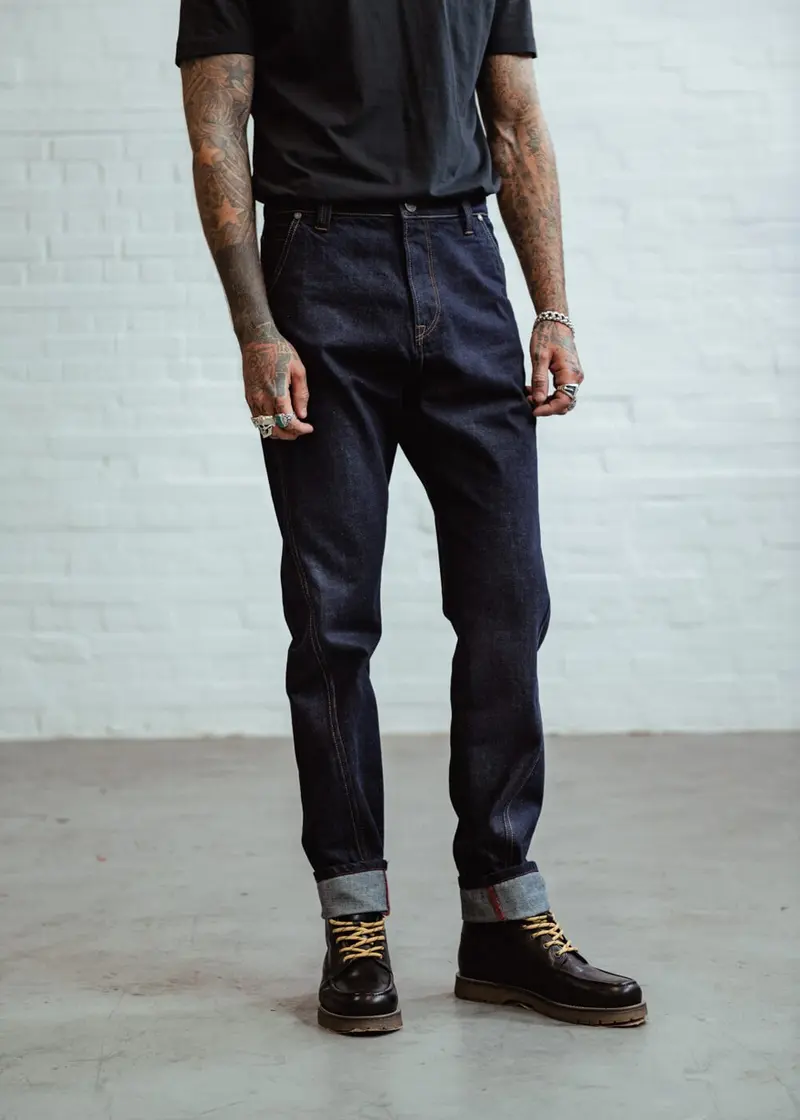 Chet Rock Men's Garage Jeans Navy