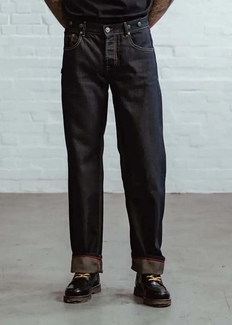Chet Rock Men's Loose Larry Jeans Navy