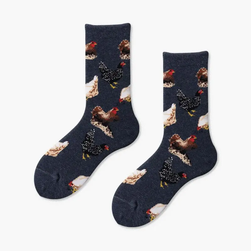 Chicken Crew Socks