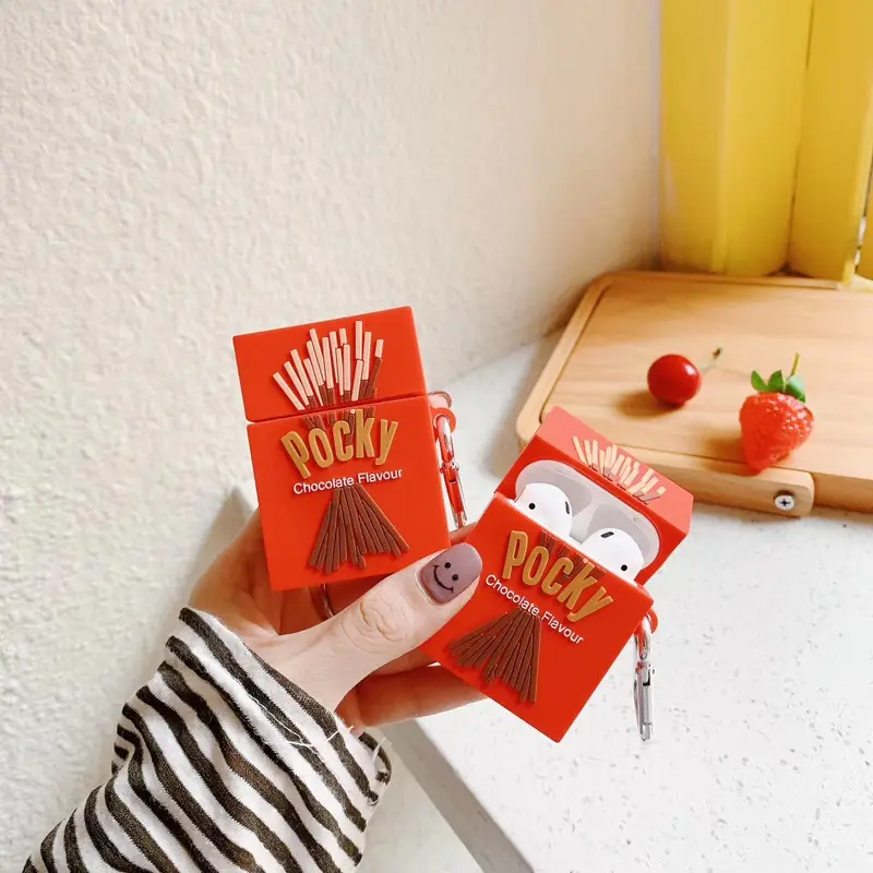 Chocolate Pocky Airpod Case Cover