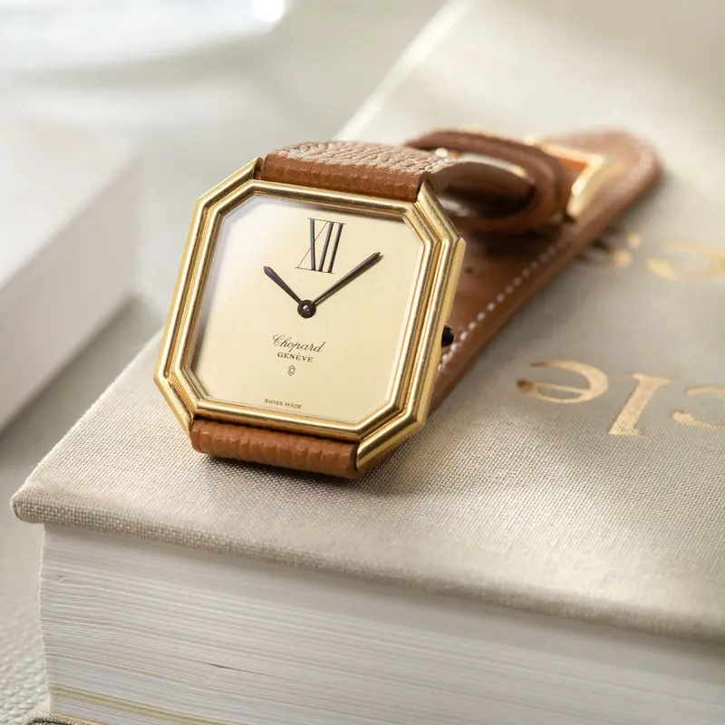 Chopard Step Case Gelbgold Dress Watch Referenz 2147