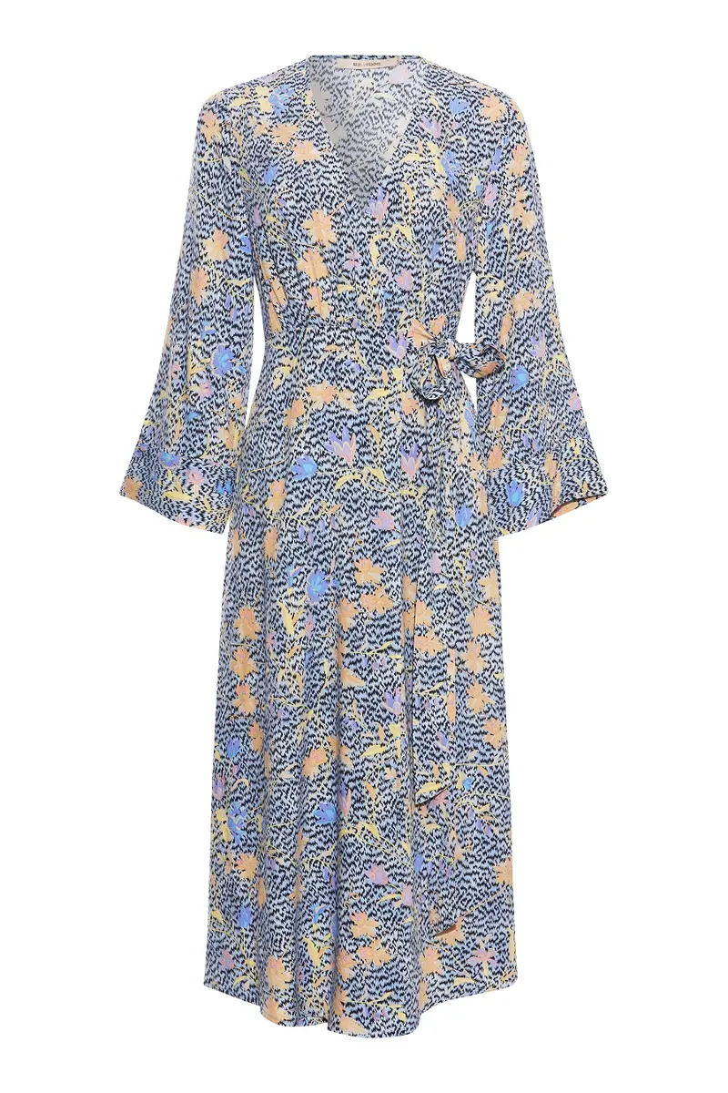 Cidi Dress overslag print