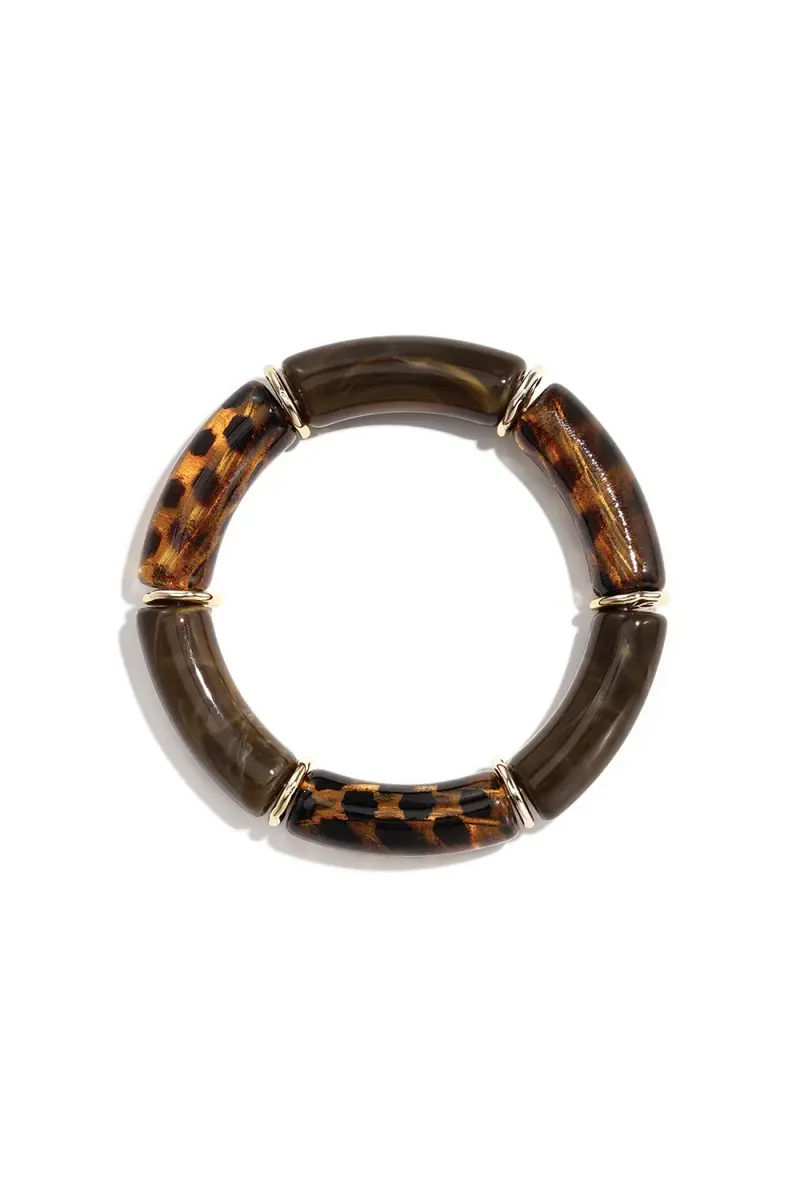 Classic Bead Bracelet brown