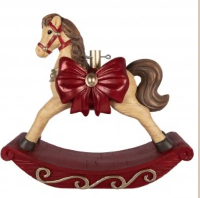 Clayre & Eef Hobbelpaard – Kerstboomstandaard & Decoratie