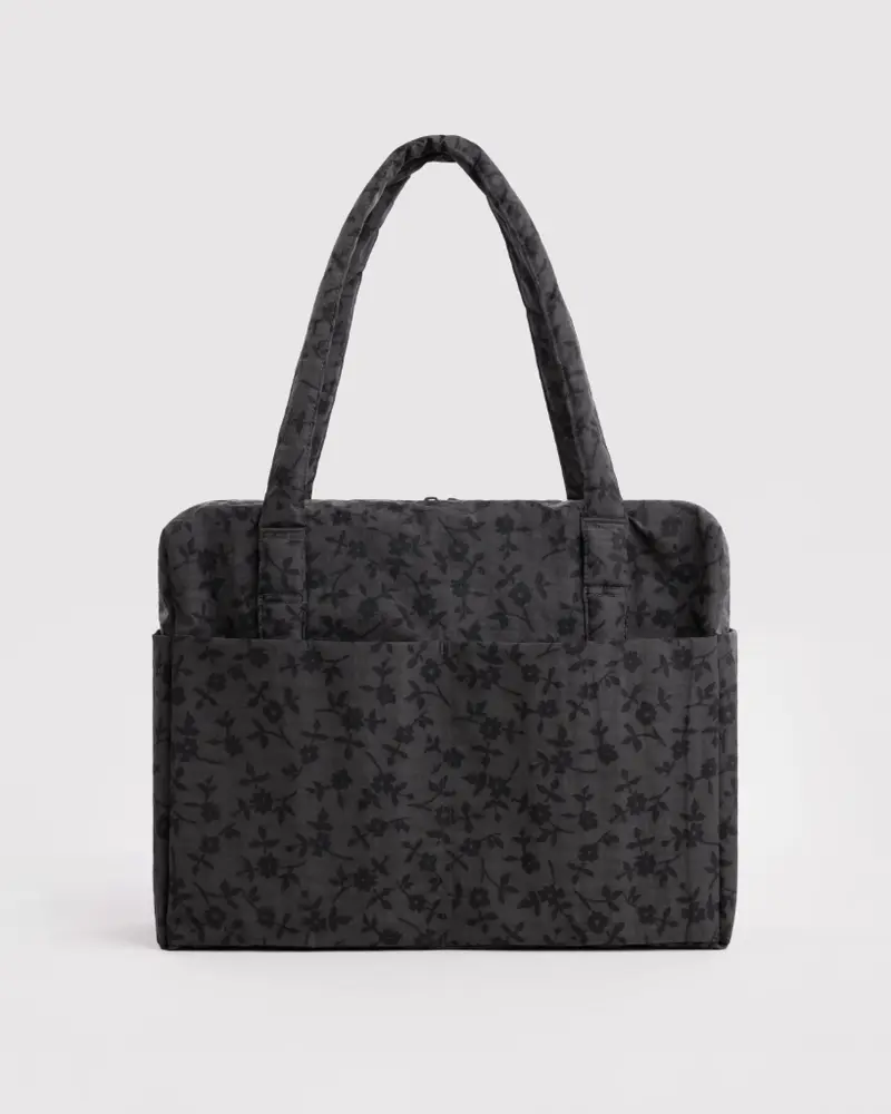 Cloud Carry-On Bag - Charcoal Ditsy Floral