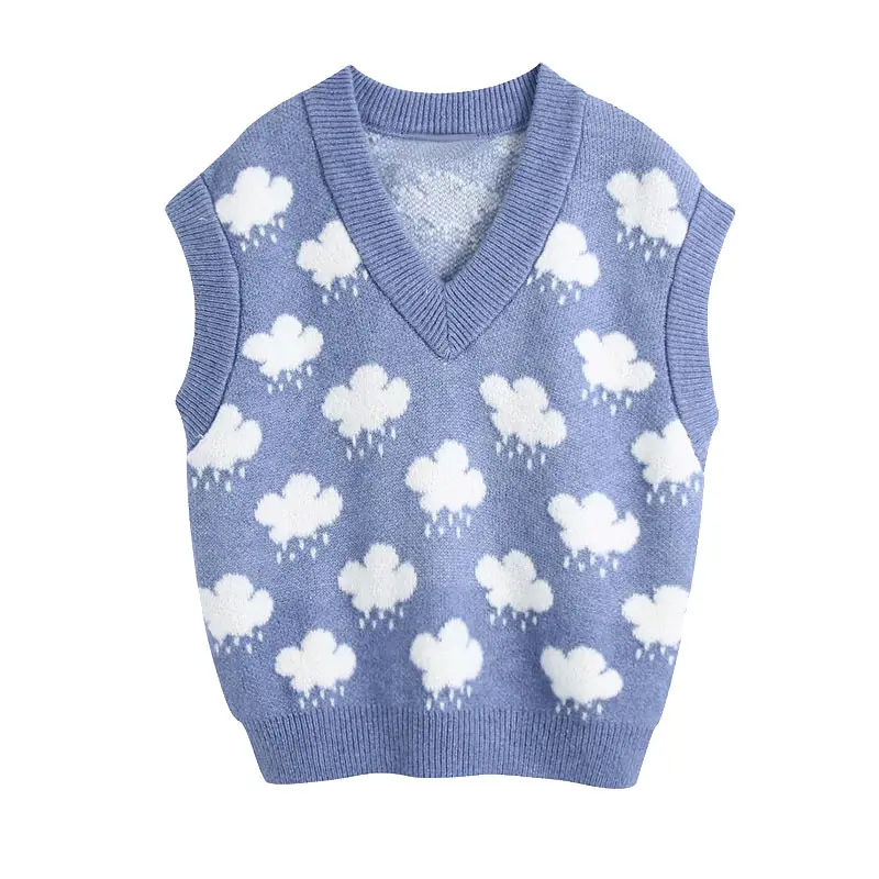 Cloud Knit Sweater Vest