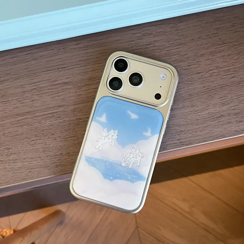 Cloudy Pegasus iPhone Case