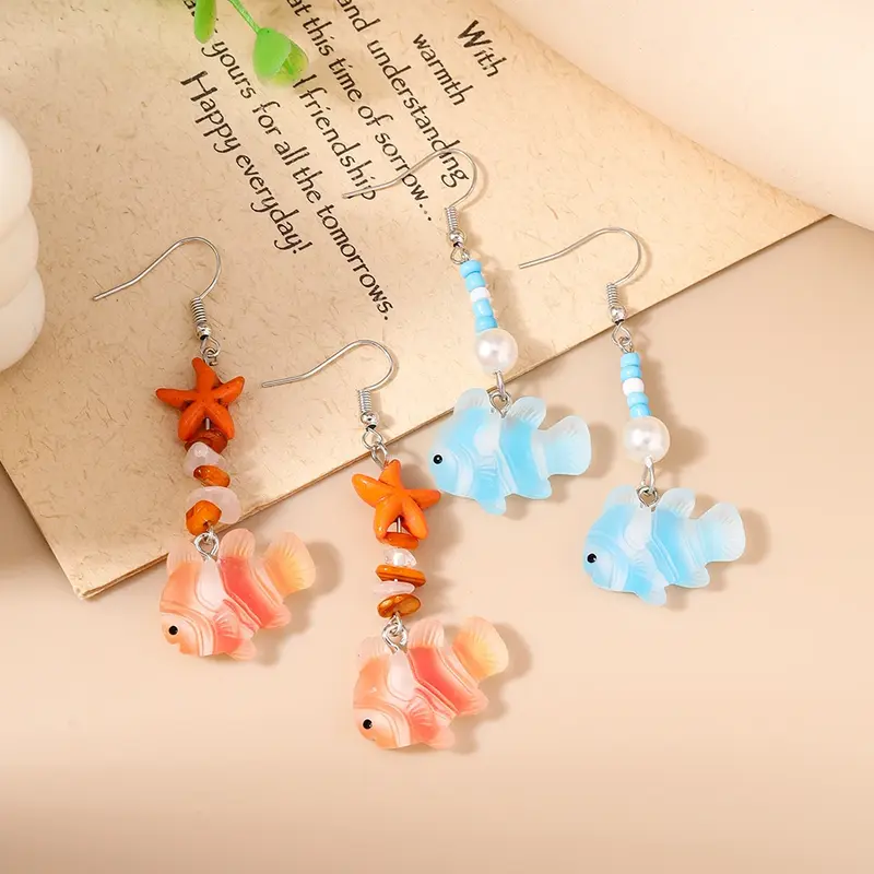 Clownfish Earrings and Necklaces