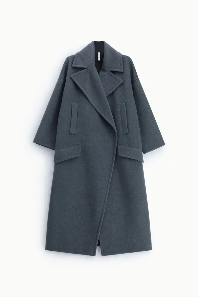Coat KG26MIN Grigio Scuro