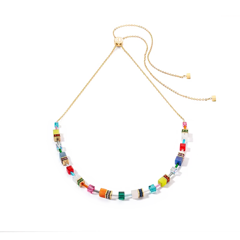 Coeur de Lion Geocube Ketting Iconic Nature Chain dopamine