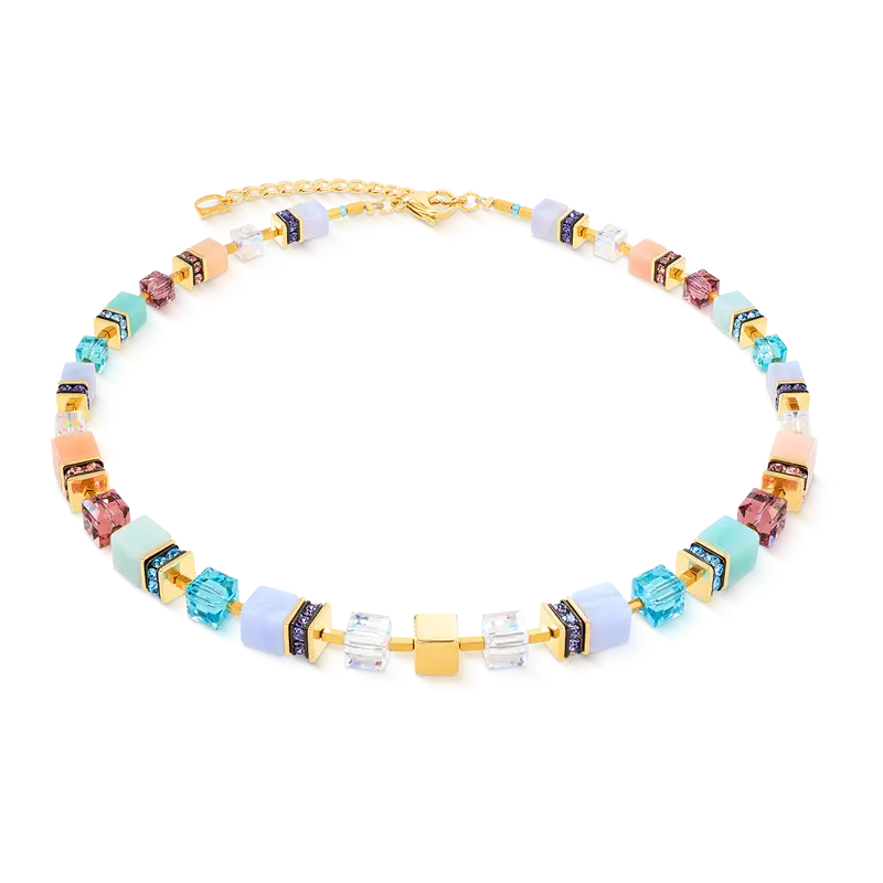 Coeur de Lion GeoCUBE® Precious Statement necklace Art Nouveau