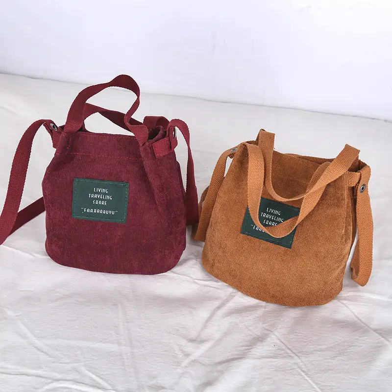 Corduroy Mini Bag (8 Colours)