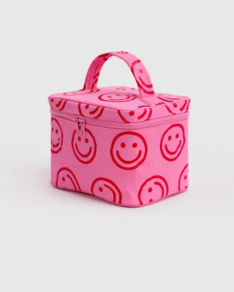 Cosmetic Case Large - Azalea Pink Happy