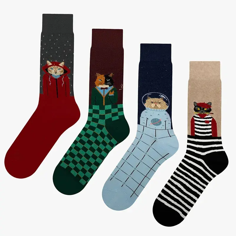 Costume Cats Crew Socks