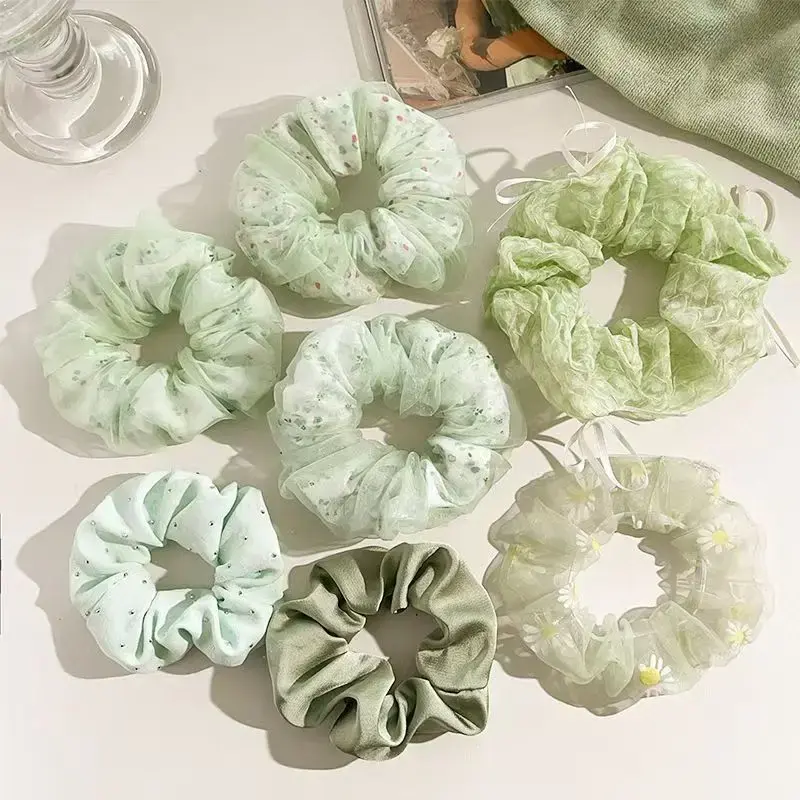 Cottagecore Romance Scrunchie Set (Set of 7 Scrunchies)
