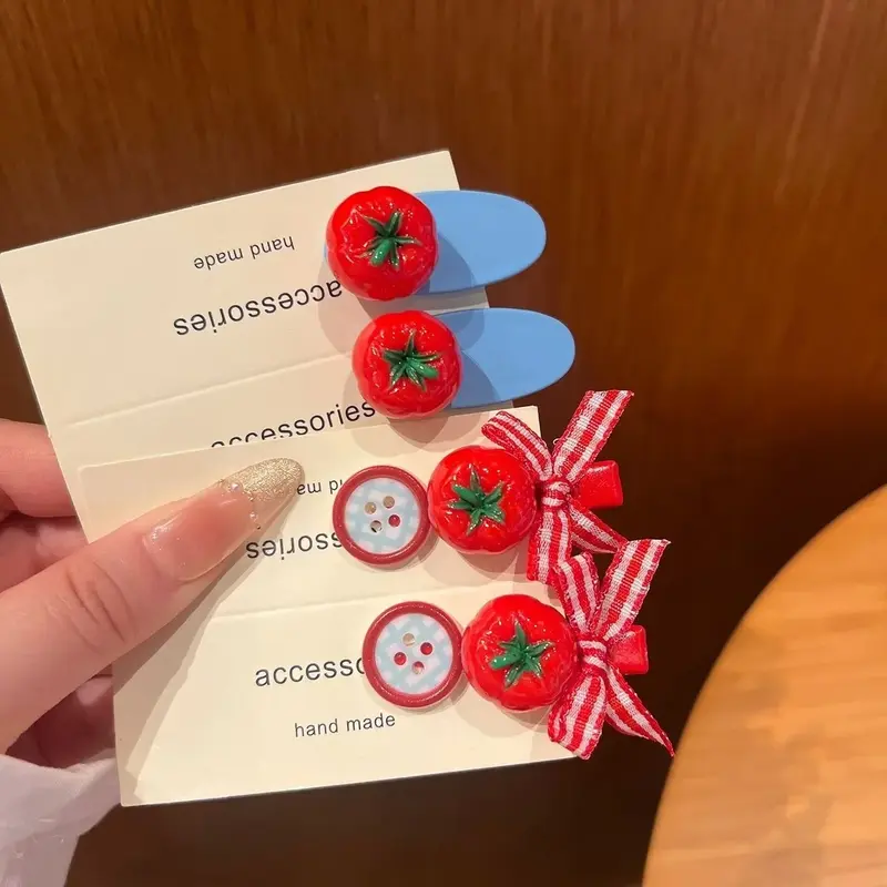 Cottagecore Tomato Clip Set