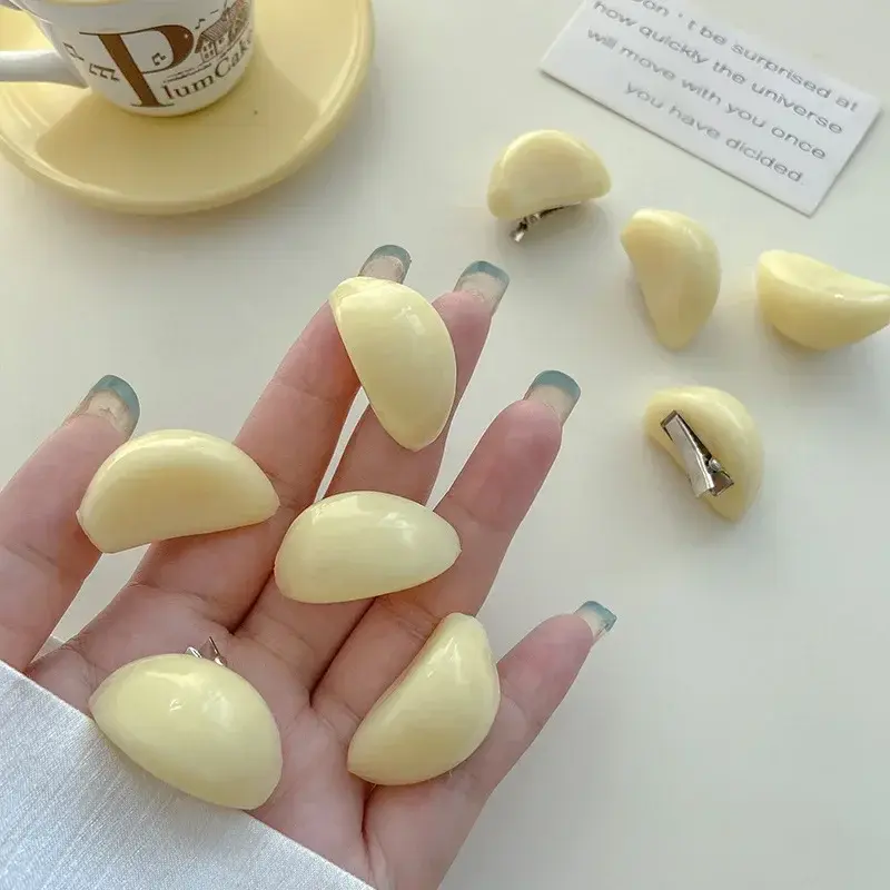Cove of Garlic Mini Hair Clips (Set of 5)