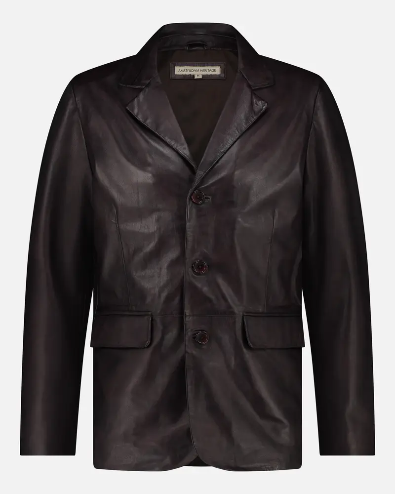 Crane │ Leren Blazer voor Mannen