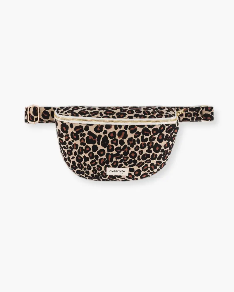 Custine Waist Bag - Beige Leopard [PRE ORDER]
