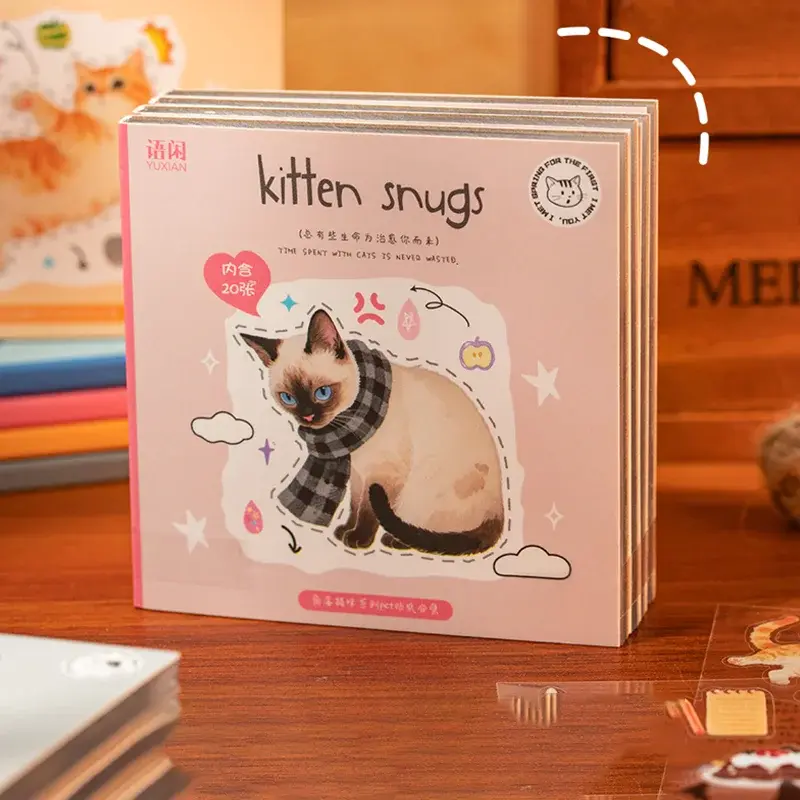 Cutie Cats Sticker Book