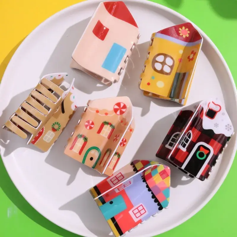 Cutie Cottage Hair Claw Clip (6 Designs)