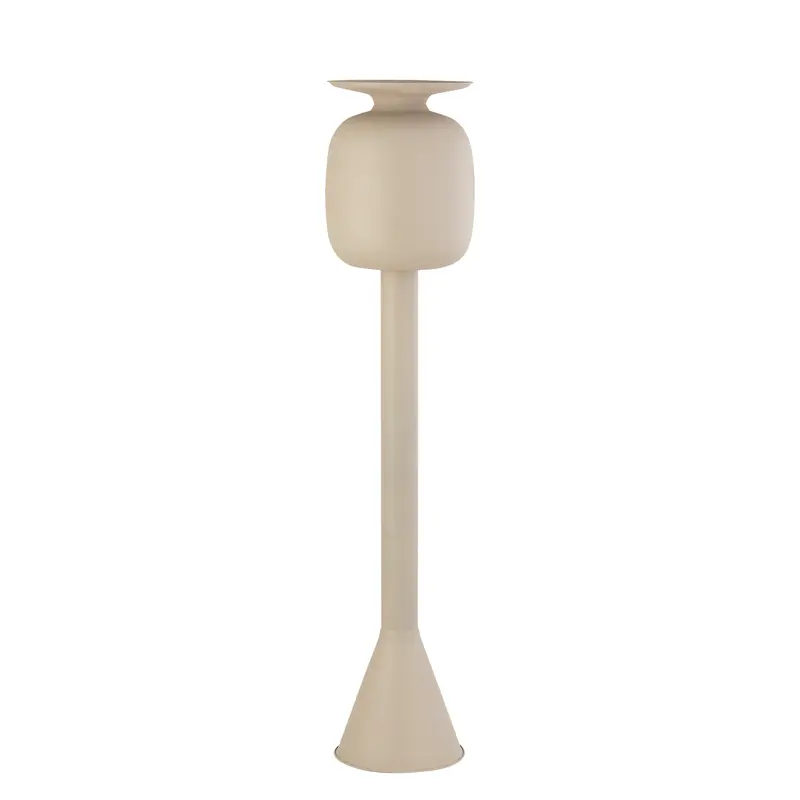 Dainah Cream iron pot op lange voet Large PTMD