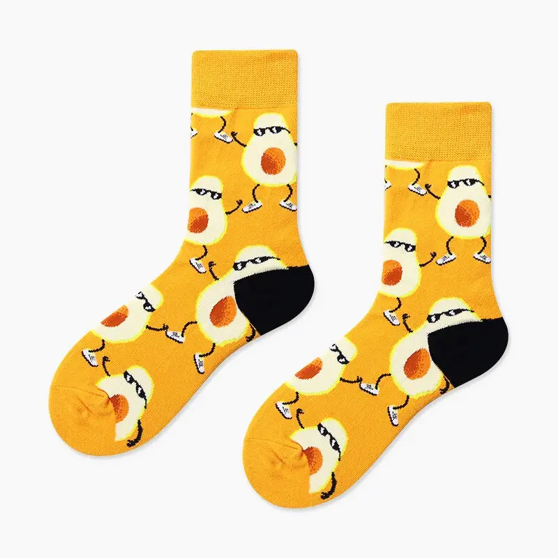 Dancing Avocado Crew Socks