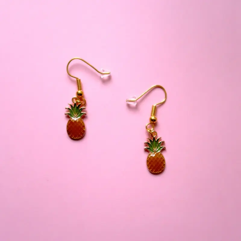Dangly Pineapple Earrings