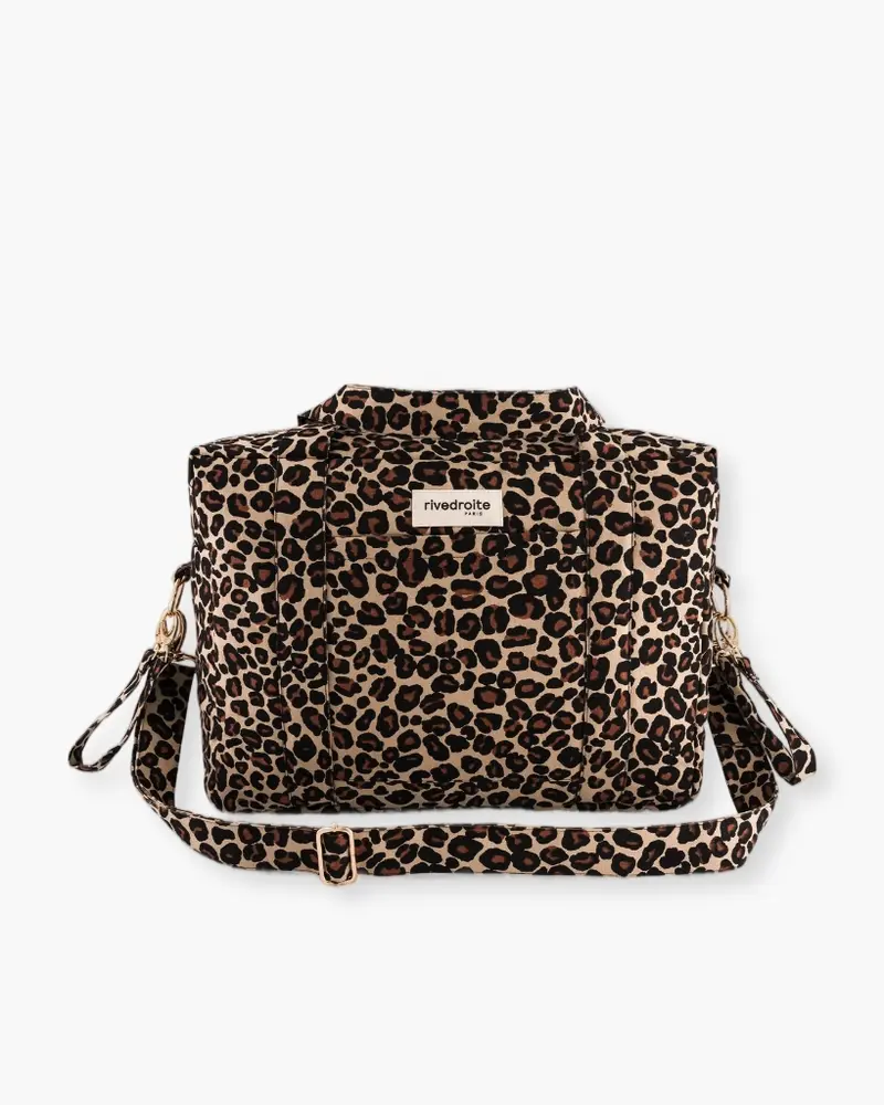 Darcy The Anti Diaper Bag - Beige Leopard [PRE ORDER]