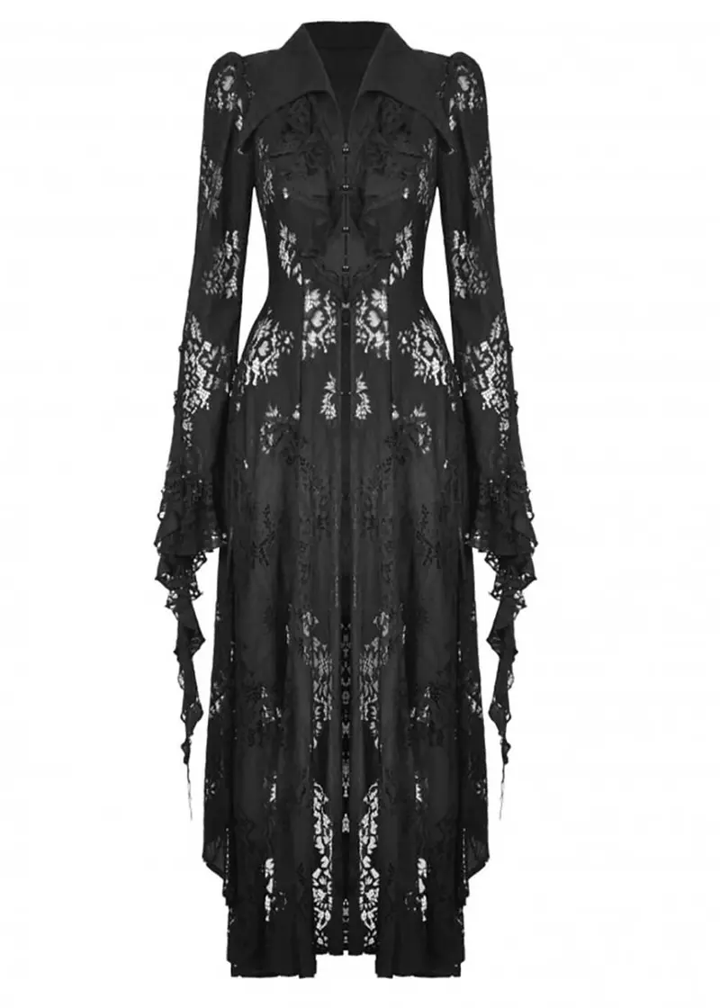 Dark In Love Countess Lace Blouse Black