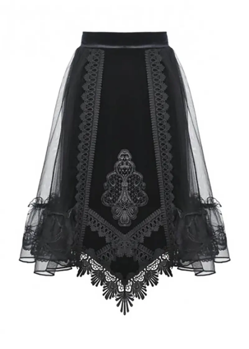 Dark In Love Good Intentions Black Skirt