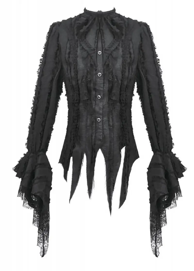 Dark In Love Morgan Blouse Black