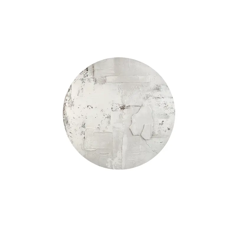 Darvel Wandpaneel Canvas Crème Handbeschilderd Medium PTMD