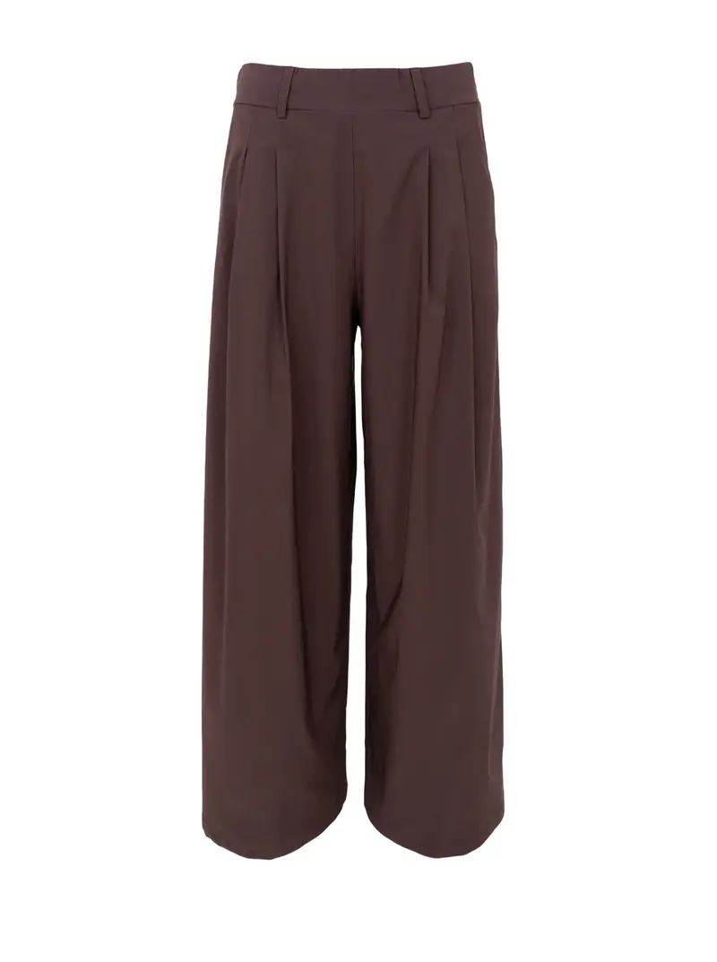 Davina Wideleg Pant 40865 Coffee