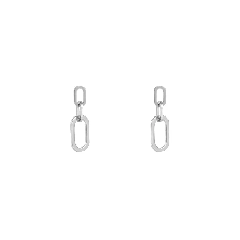 Day&Eve by Go Dutch Label Oorknoppen Ovaal Link
