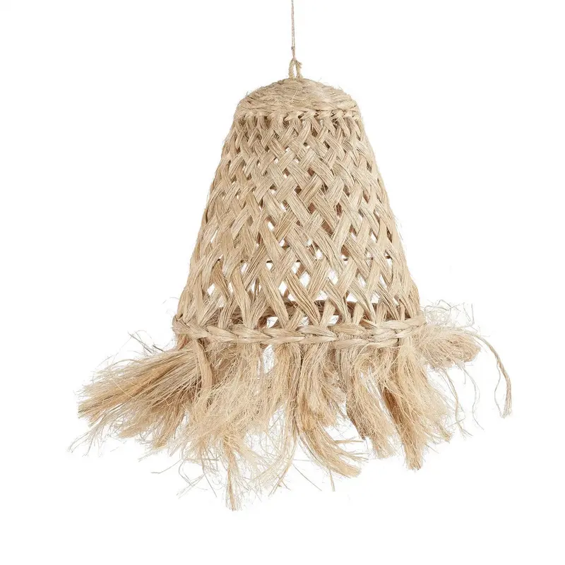 De Abaca Jelly Fish Pendant Natural Small Bazar Bizar