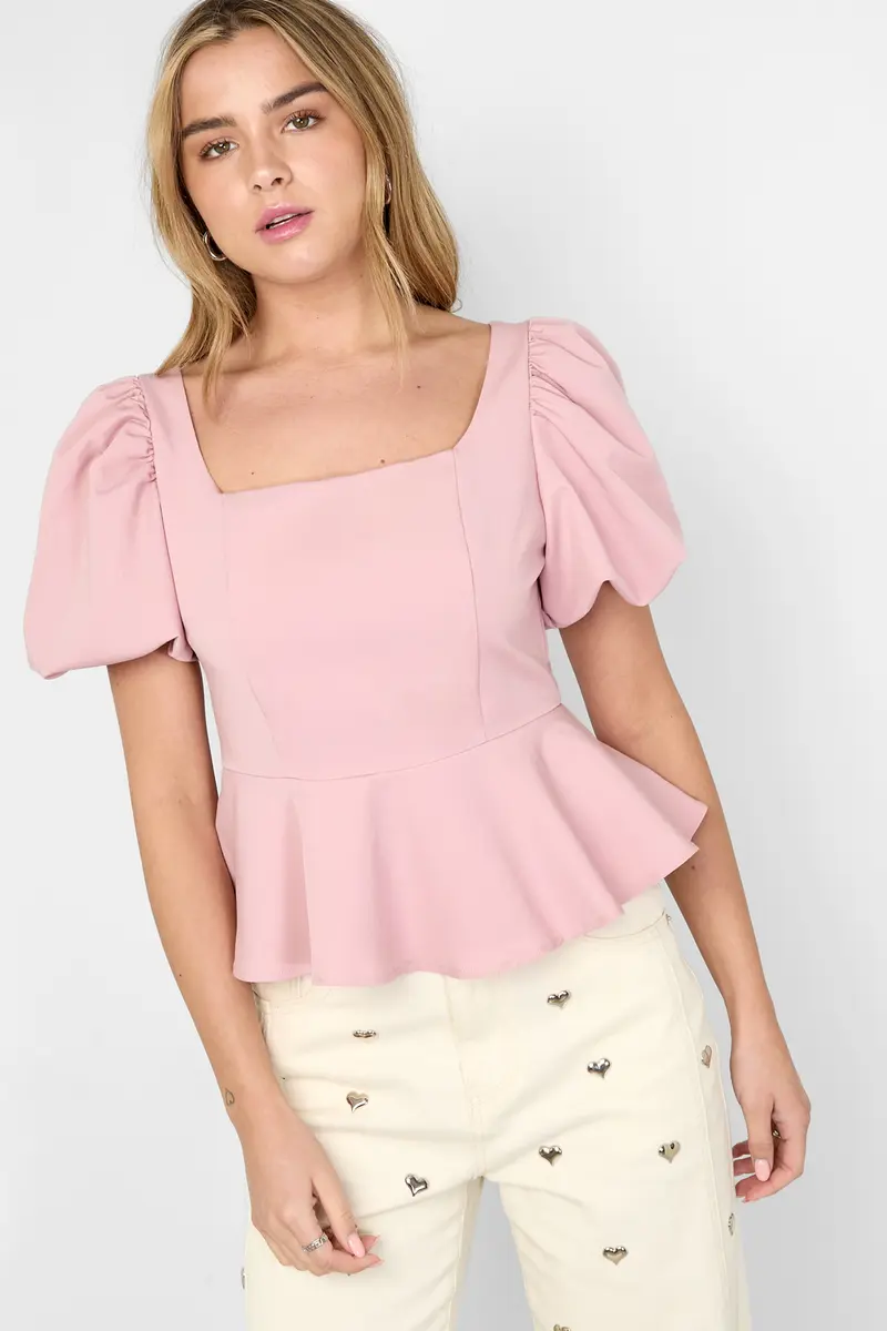 De Ariana Top | Roze