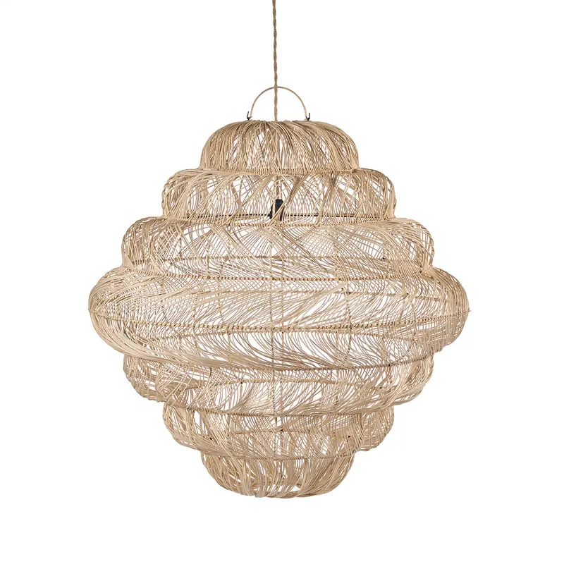 De Aurora Puff Hanglamp - Natuurlijk - XL Bazar Bizar