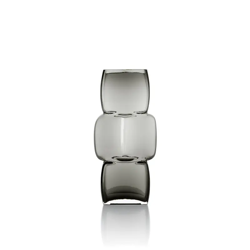 De Cubes Vaas – Donkergrijs – M