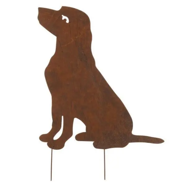 Decoratie Tuin Hond Ijzer Roest