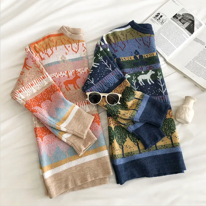 Deer Forest Jumper (2 Colours)