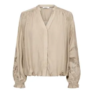 Delin Balloon Blouse Embroidee