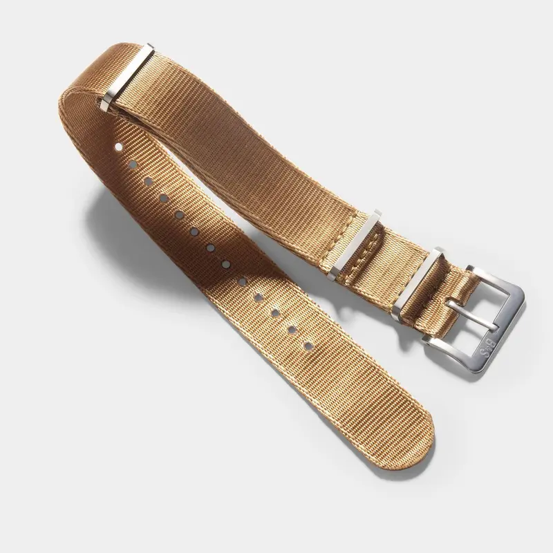 Deluxe Nylon Nato Uhrenarmband Coyote