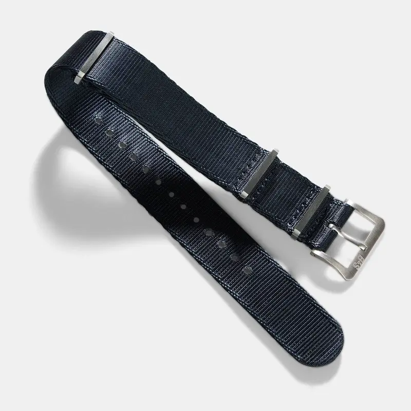 Deluxe Nylon Nato Uhrenarmband Navy
