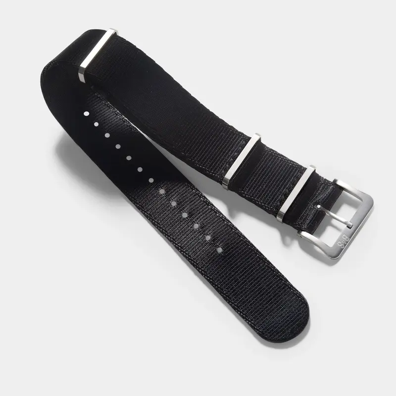 Deluxe Nylon Nato Uhrenarmband Shadow