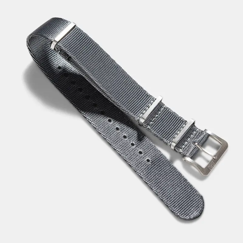 Deluxe Nylon Nato Uhrenarmband Slate