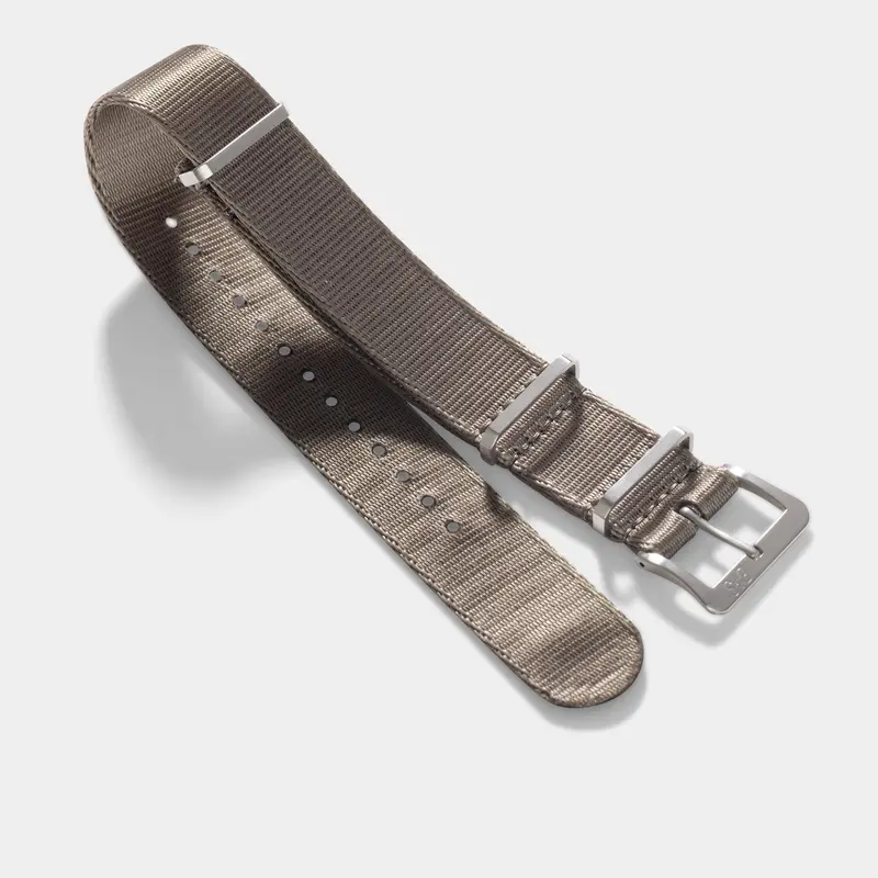 Deluxe Nylon Nato Uhrenarmband Taupe